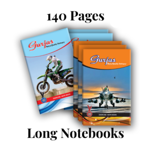 Gurjas Long Notebooks 140 Pages