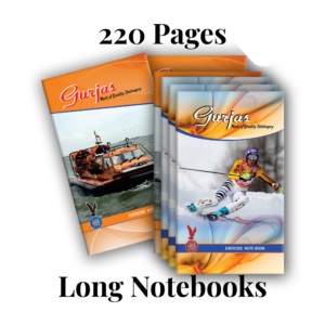Gurjas Long Notebooks 220 Pages