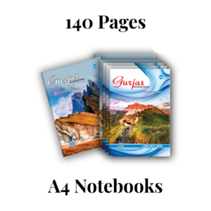Gurjas A4 Notebooks 140 Pages
