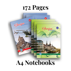 Gurjas A4 Notebooks 172 Pages