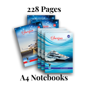 Gurjas A4 Notebooks 228 Pages