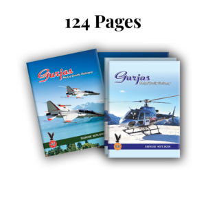 Small Notebooks – 124 Pages, 58 GSM | Gurjas Notebooks